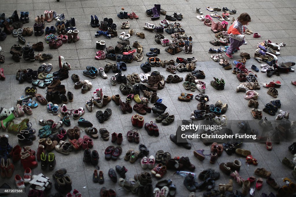 Migrants Continue To Arrive In Hungary