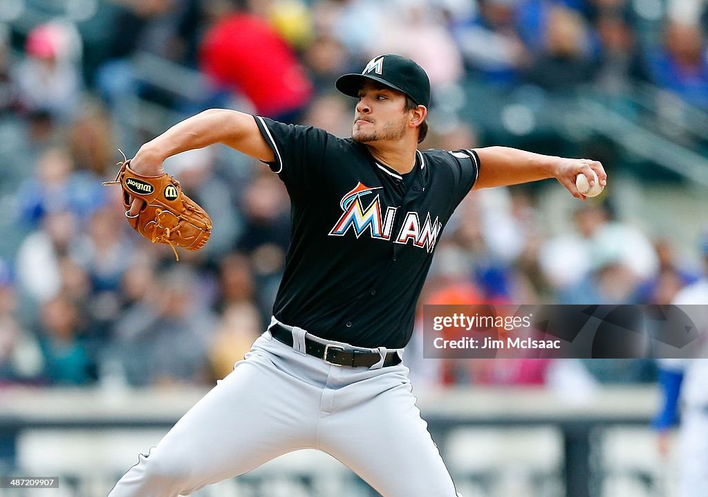 Miami Marlins v New York Mets