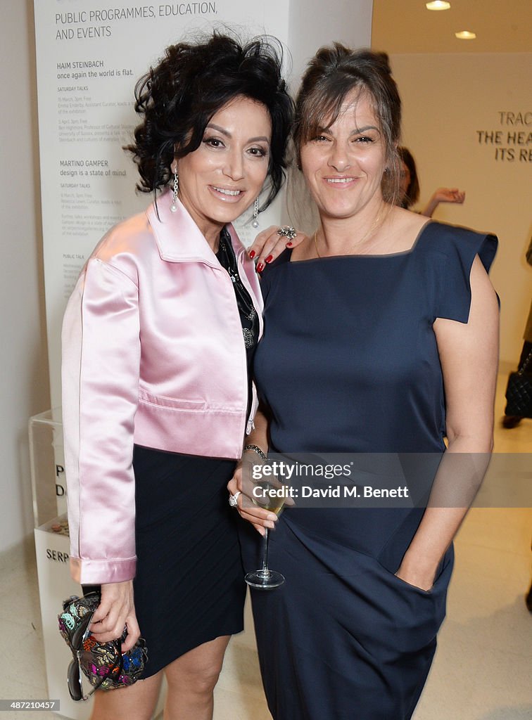 Nancy Dell'Olio and Tracey Emin attend the launch of