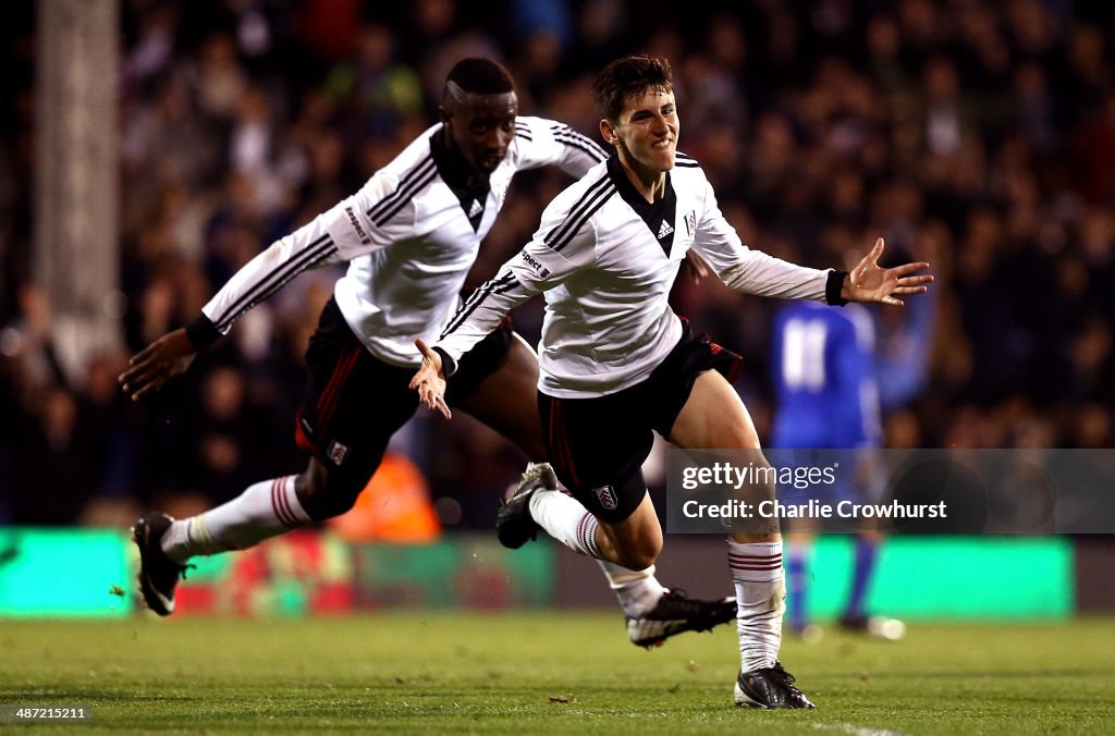 Fulham U18 v Chelsea U18 - FA Youth Cup Final: First Leg