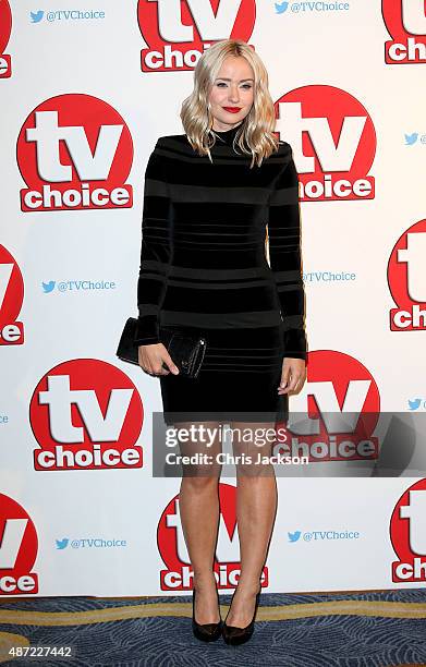 Sammy Winward attends the TV Choice Awards 2015 at Hilton Park Lane on September 7, 2015 in London, England.