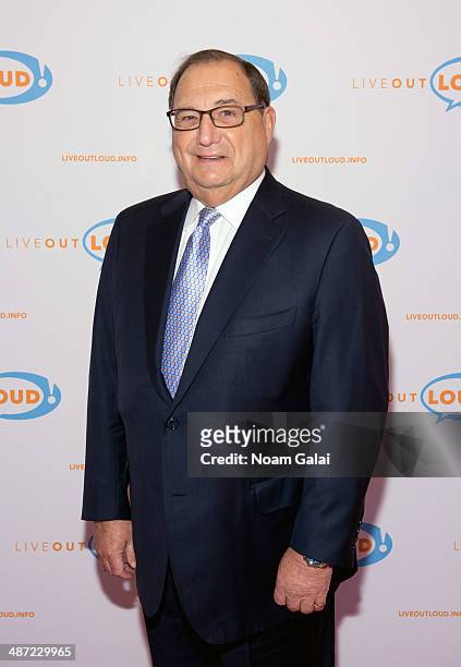 Anti-Defamation League National Director Abraham Foxman attends the 13th annual Live Out Loud Young Trailblazers Benefit gala at The Times Center on...