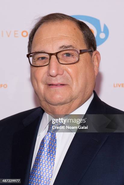 Anti-Defamation League National Director Abraham Foxman attends the 13th annual Live Out Loud Young Trailblazers Benefit gala at The Times Center on...