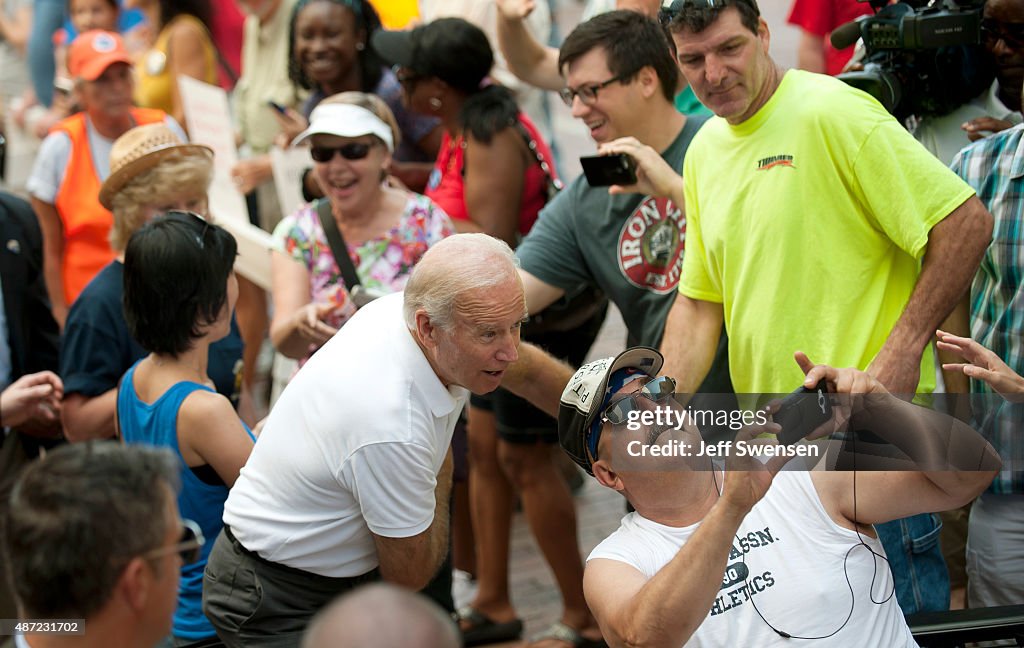 Joe Biden attends Allegheny County Labor Day Parade