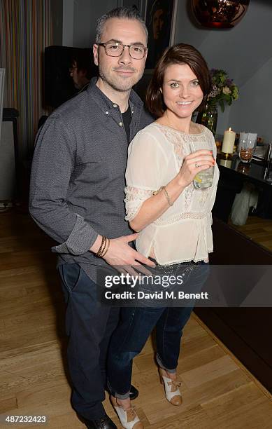 Holly Davidson attends The Hepatitis C Trust's Bingo Night at The Groucho Club on April 28, 2014 in London, England.