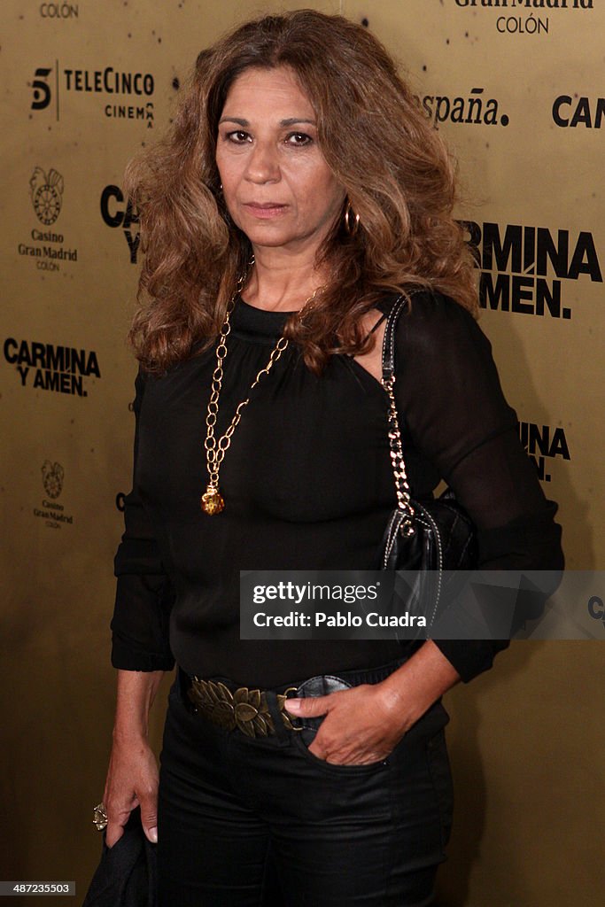 'Carmina Y Amen' Madrid Premiere