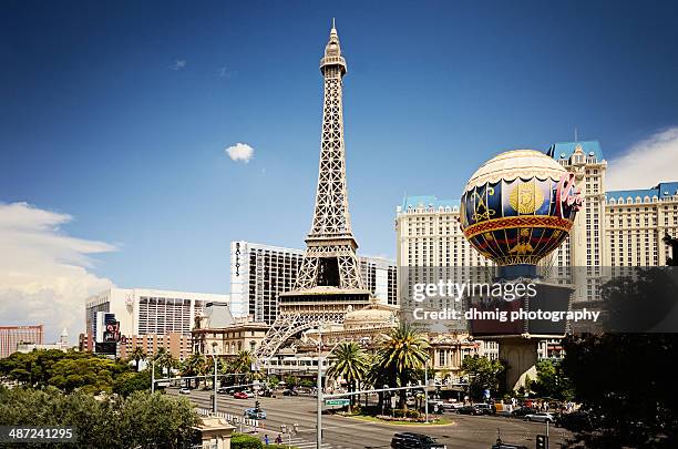 las vegas - paris las vegas imagens e fotografias de stock