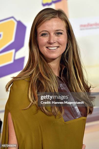 Nina Eichinger attends the 'Fack ju Goehte 2' Munich Premiere at Mathaeser Filmpalast on September 7, 2015 in Munich, Germany.