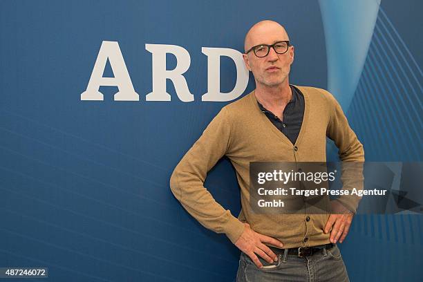 Peter Lohmeyer visits the ARD stand at 2015 IFA Tech Fair on September 7, 2015 in Berlin, Germany.