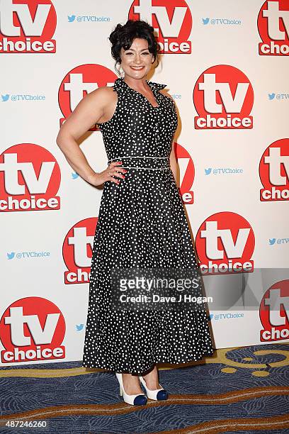 Natalie J Robb attends the TV Choice Awards 2015 at Hilton Park Lane on September 7, 2015 in London, England.