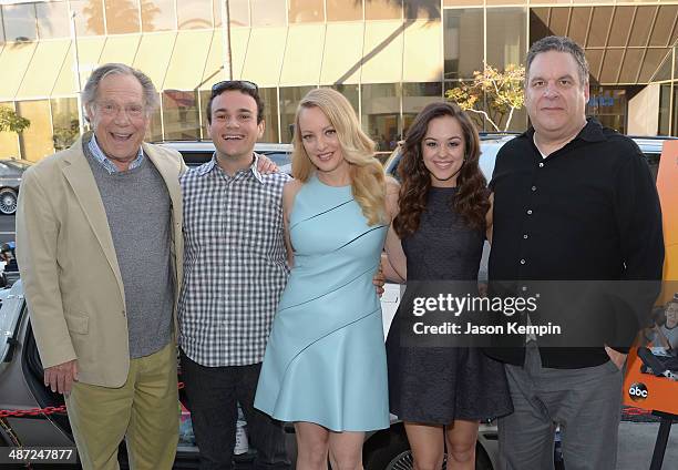 George Segal, Troy Gentile, Wendi McLendon-Covey, Hayley Orrantia and Jeff Garlin attend The Paley Center For Media Presents The Goldbergs: Your TV...