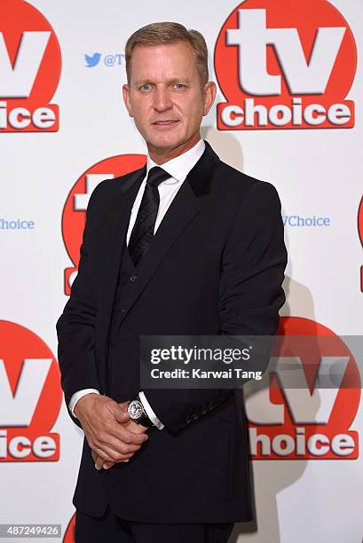 Jeremy Kyle attends the TV Choice Awards 2015 at Hilton Park Lane on September 7, 2015 in London, England.