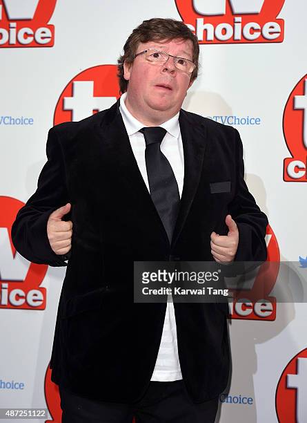 Perry Benson attends the TV Choice Awards 2015 at Hilton Park Lane on September 7, 2015 in London, England.