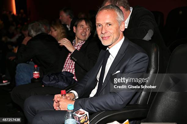 Fred Kogel during the world premiere of 'Fack ju Goehte 2' at Mathaeser Kino on September 7, 2015 in Munich, Germany.