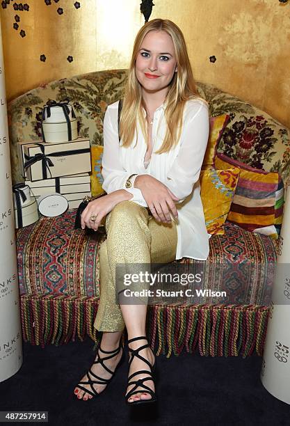 Antonia O'Brien attends the Links Of London 25th Anniversary Event at Loulou's on September 7, 2015 in London, England.