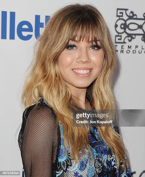 Actress Jennette McCurdy arrives at the 6th Annual Thirst Gala at The Beverly Hilton Hotel on June 30, 2015 in Beverly Hills, California.