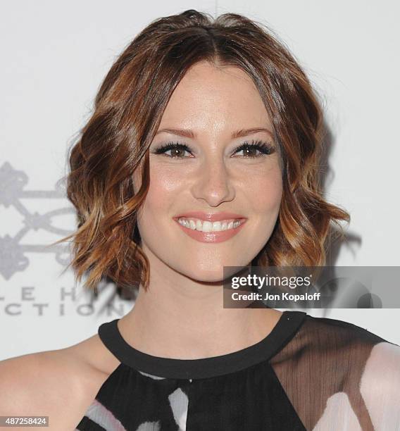 Actress Chyler Leigh arrives at the 6th Annual Thirst Gala at The Beverly Hilton Hotel on June 30, 2015 in Beverly Hills, California.