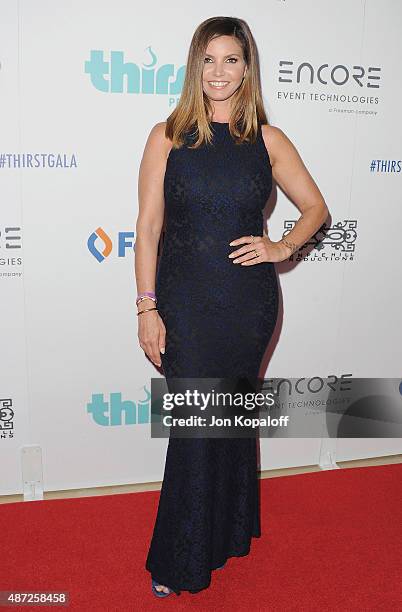 Actress Charisma Carpenter arrives at the 6th Annual Thirst Gala at The Beverly Hilton Hotel on June 30, 2015 in Beverly Hills, California.