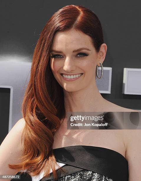 Lydia Hearst arrives at the Los Angeles Premiere "Terminator Genisys" at Dolby Theatre on June 28, 2015 in Hollywood, California.