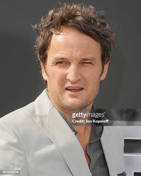 Actor Jason Clarke arrives at the Los Angeles Premiere "Terminator Genisys" at Dolby Theatre on June 28, 2015 in Hollywood, California.