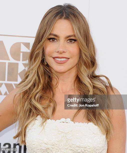 Actress Sofia Vergara arrives at the Los Angeles Premiere "Magic Mike XXL" at TCL Chinese Theatre IMAX on June 25, 2015 in Hollywood, California.