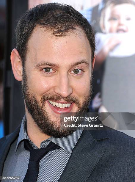 Evan Goldberg arrives at the "Neighbors" - Los Angeles Premiere at Regency Village Theatre on April 28, 2014 in Westwood, California.