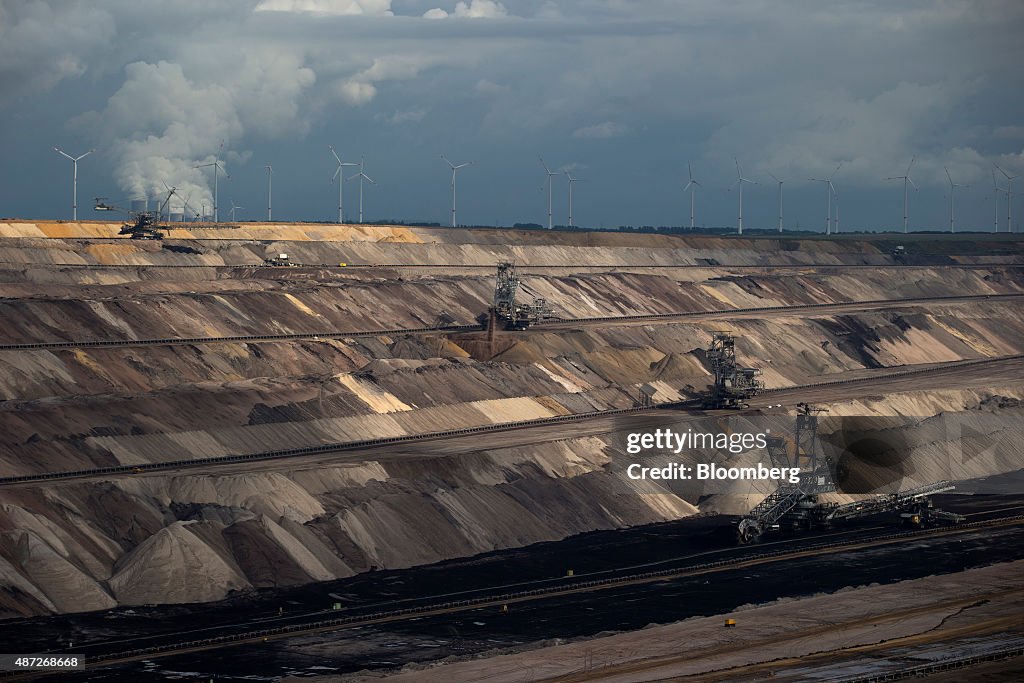 RWE AG Open Pit Lignite Mining Operations As German Utilities Fend Off Government's Fast-track Closure Plans