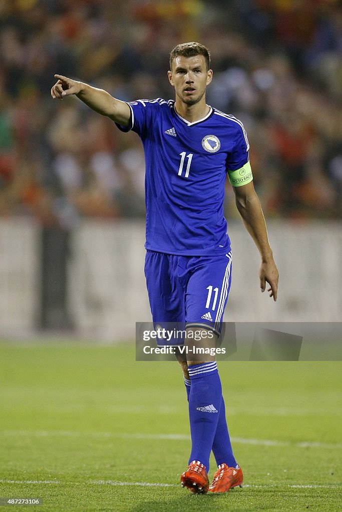 UEFA Euro 2016 qualifier - "Belgium v Bosnia and Herzegovina"