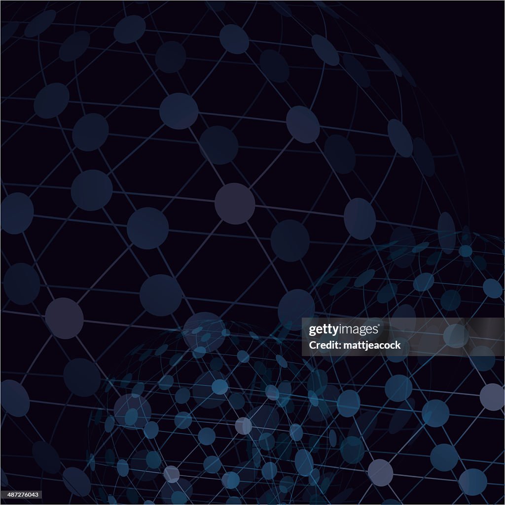 Complex Network Background High-Res Vector Graphic - Getty Images
