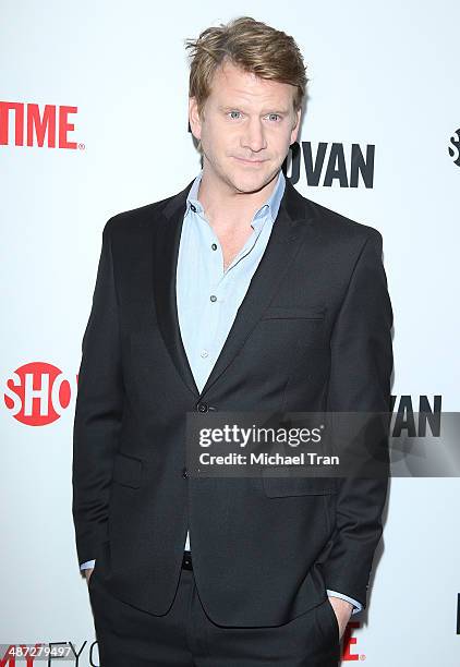 Dash Mihok arrives at Showtime's "Ray Donovan" special screening and panel discussion held at Leonard H. Goldenson Theatre on April 28, 2014 in North...