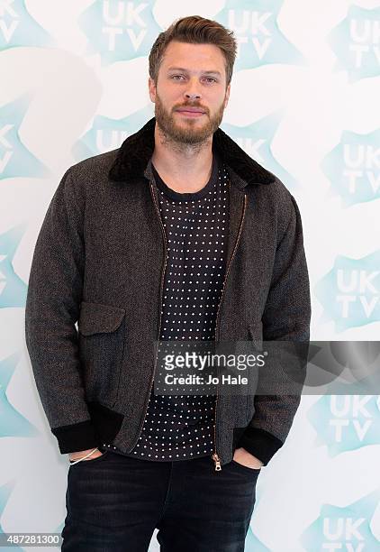 Rick Edwards attends the UKTV Live launch at Phillips Gallery on September 8, 2015 in London, England.
