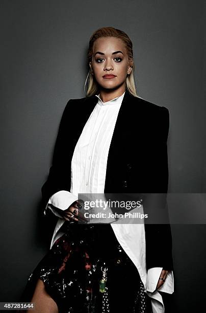 Singer and X Factor judge is photographed on September 3, 2015 in London, England.