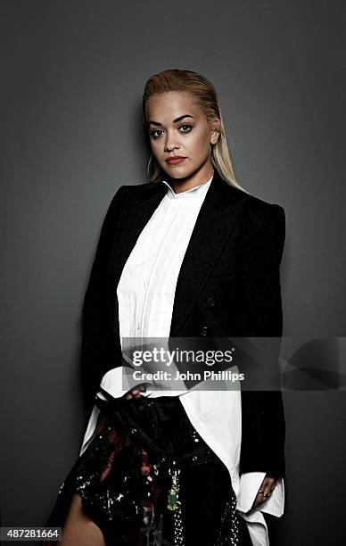 Singer and X Factor judge is photographed on September 3, 2015 in London, England.