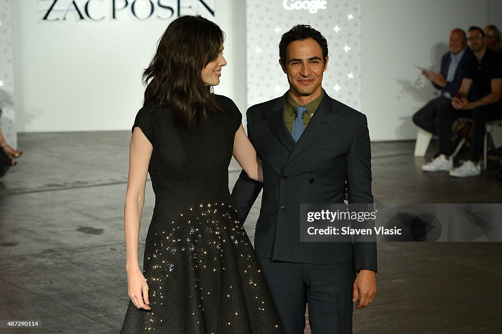 ZAC Zac Posen SS16 NYFW Show in Partnership with Google Made With Code - Runway