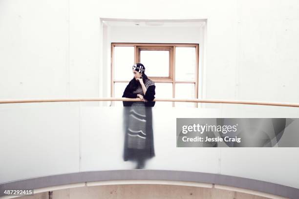 Poet and writer Fatima Bhutto is photographed in London, England.