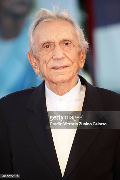 Roberto Herlitzka attends a premiere for 'Blood Of My Blood' during the 72nd Venice Film Festival at on September 8, 2015 in Venice, Italy.