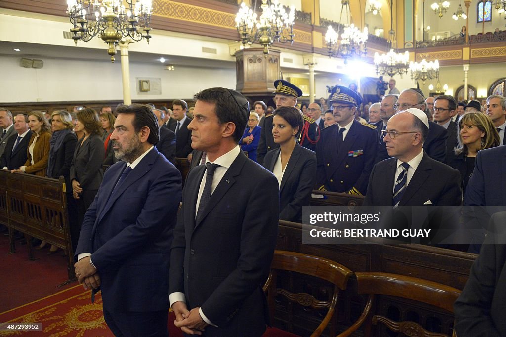 FRANCE-POLITICS-RELIGION-JUDAISM-NEW-YEAR