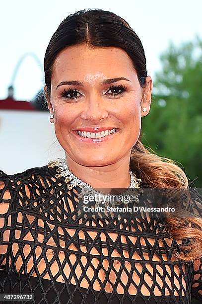 Alena Seredova attends a premiere for 'Blood Of My Blood' during the 72nd Venice Film Festival at on September 8, 2015 in Venice, Italy.