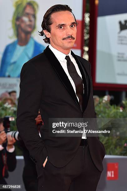 Piergiorgio Bellocchio attends a premiere for 'Blood Of My Blood' during the 72nd Venice Film Festival at on September 8, 2015 in Venice, Italy.