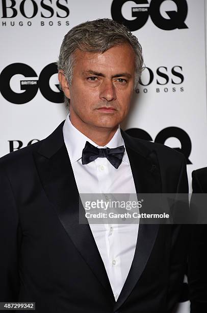 Jose Mourinho attends the GQ Men Of The Year Awards at The Royal Opera House on September 8, 2015 in London, England.