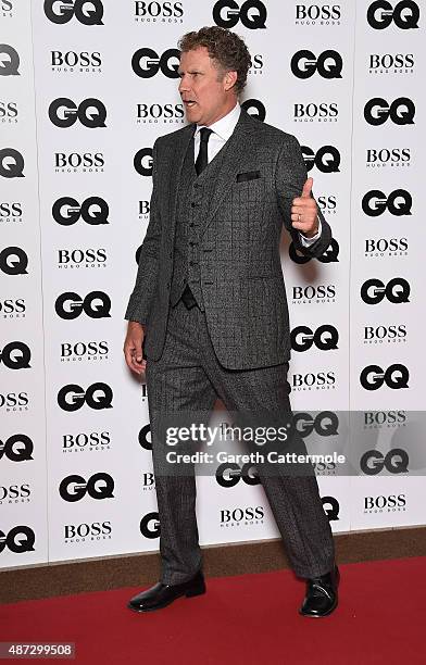 Will Ferrell attends the GQ Men Of The Year Awards at The Royal Opera House on September 8, 2015 in London, England.