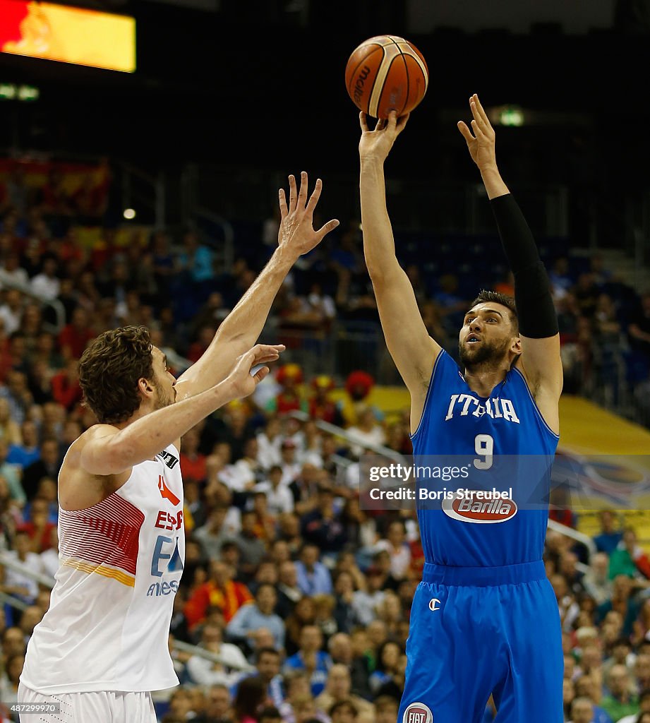 Spain v Italy - FIBA Eurobasket 2015