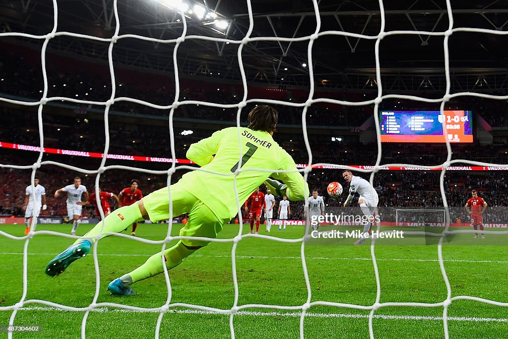 England v Switzerland - UEFA EURO 2016 Qualifier