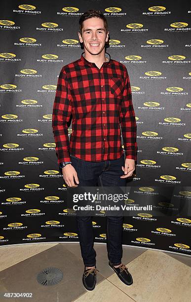 Scott Redding attends a party for 'Rudy Project' 30th Anniversary Party during the 72nd Venice Film Festival at Granai dellHotel Cipriani on...