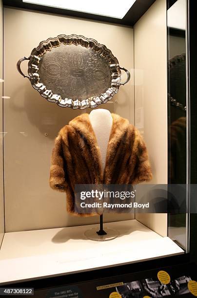 Vince Lombardi presented Tiffany silver platters to the coaches' wives, and fur wraps to the players' wives after winning the 1961 NFL Championship...