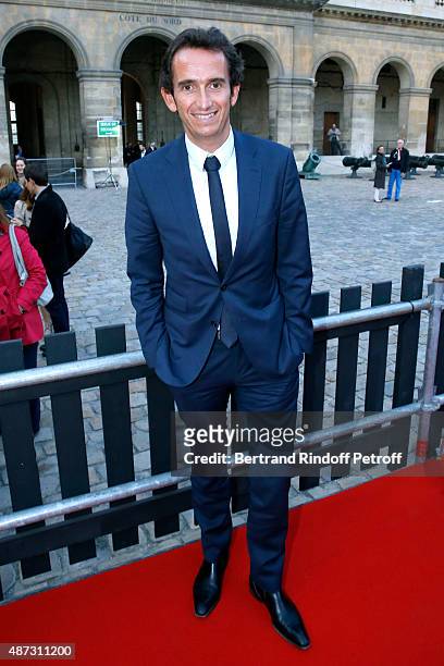 Of Fnac Alexandre Bompard attends 'La Traviata' - Opera en Plein Air, produced by Benjamin Patou and 'Moma Event'. Held at Hotel Des Invalides on...
