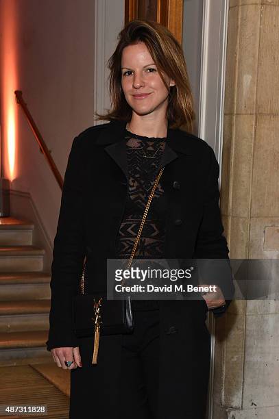 Fuschia Sumner attends the launch of the Academicians' Room private members club in The Keeper's House at The Royal Academy of Arts on September 8,...