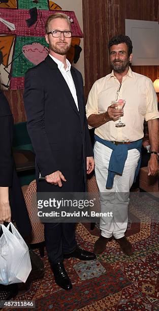 Martin Brudnizki attends the launch of the Academicians' Room private members club in The Keeper's House at The Royal Academy of Arts on September 8,...
