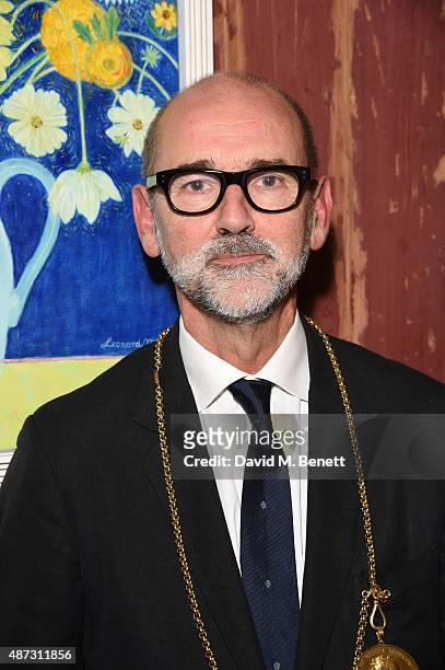 Christopher Le Brun attends the launch of the Academicians' Room private members club in The Keeper's House at The Royal Academy of Arts on September...