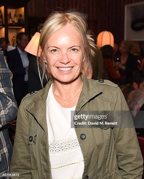 Mariella Frostrup attends the launch of the Academicians' Room private members club in The Keeper's House at The Royal Academy of Arts on September...
